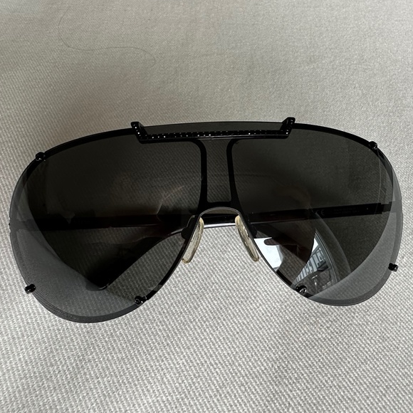 Valentino Garavani Black Aviator Sunglasses main image 7